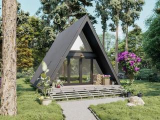 A-Frame Tranquility - Lakeside Chic Retreat - 0