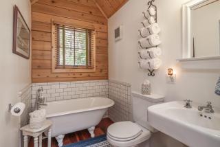 Cozy Pet-Friendly Cabin Private Hot Tub Fenced In Yard Book on Mobile for Promo Price - Homewood - 5
