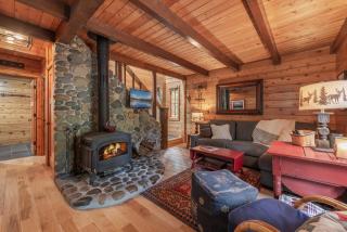 Cozy Pet-Friendly Cabin Private Hot Tub Fenced In Yard Book on Mobile for Promo Price - Homewood - 2