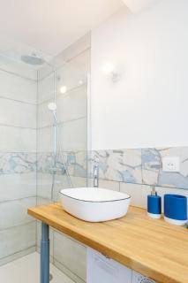La Marine by Leslodgespa - Appartement moderne et équipé au style marin, proche de Bâle et de l'aéroport - Hésingue - 3