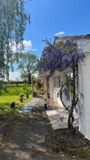 Gîtes de charme "l'écrin de Vendée" jacuzzi privatif, piscine chauffée, prestations bien être, vélos à 10 mn de l'océan sur 3,5 h de verdure - Sallertaine - 7
