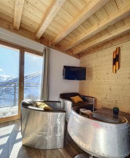 Chalet Le Mauntenrojji - skis aux pieds - La Toussuire - 4