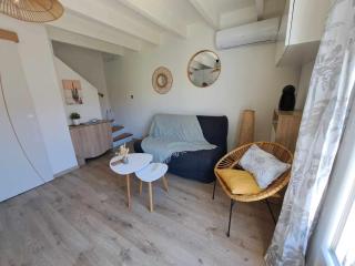 Charmante maison 2 pièces cabine 6 personnes, proche mer et étang, terrasse avec BBQ - FR-1-326-752 - Marseillan - 6