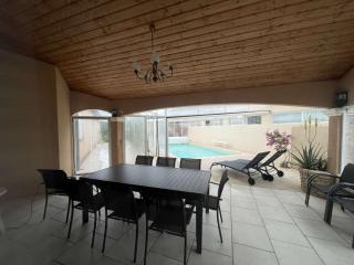 Villa 11 Pers à Vallon-Pont-d'Arc - Piscine Privée, 5 Ch, Jardin, Proche Centre - FR-1-382-213 - Vallon-Pont-dʼArc - 0