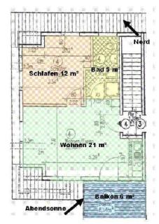 Wohnung in Koserow mit Großem Balkon - Ostseebad Koserow - 1