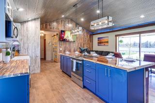 Ice Fishing On-Site Waterfront Nekoosa Home! - 2