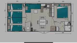 Mobil-home Le Manosely confort 6 pers Climatisé - Agde - 3