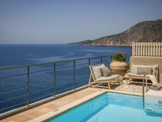 Extraordinary Kefalonia Villa Villa Lavi 2 Bedrooms Seafornt Spectacular Sea Views Private Outdoor Pool Assos - Asos - 3