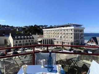 Résidence Le Casino - Appartement devant la plage vue mer parking privé MAE-6404 - Perros-Guirec - 9