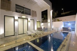 New ! 430m Luxury Best Top Class 8-Bdr Exclusive Villa Top Design HEATED Pool Jucuzzi Sauna - Eilat - 0