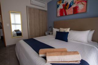 Luxury Condo 1BR Kitchen AC Gym Pool Cine 100MB - Playa del Carmen - 4