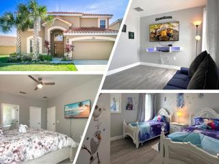 Amazing 6 Bd Home Sleeps 14 with Private Pool 321CD villa - Davenport - 0