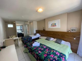 V1114 Flat com WI-FI exclusivo, academia e piscinas - 1