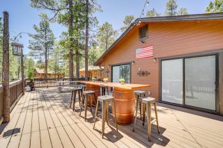 Fire Pit and Trail Access Spacious Happy Jack Cabin - Happy Jack - 9
