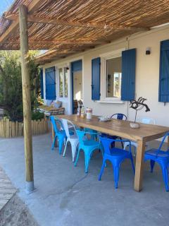 Cabanon bohème les pieds dans le sable et en première ligne de mer - Marseillan - 9