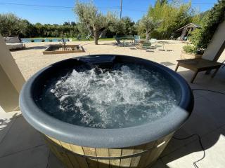 "Le Mazet de la Draille" - Gîtes et Mas en Cévennes - Meublé de Tourisme 5 Etoiles - jusqu'à 14 personnes - Piscine et Jacuzzi - Bagard - 9