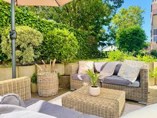 Stadt-Oase - kostenlos Parken, ruhig, Kliniken, GOP, Bali-therme, Boxspringbett - 7