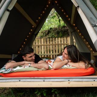 Tenda Tipì Glamping Verde Mare by SMART-HOME - Genova - 7