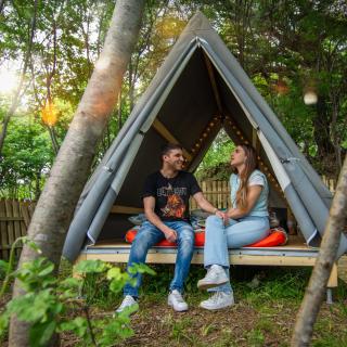 Tenda Tipì Glamping Verde Mare by SMART-HOME - Genoa - 7