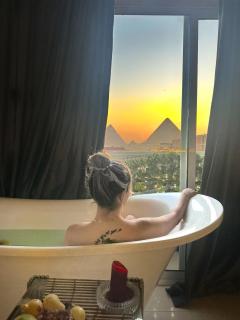 Jacuzzi pyramids view - Il Cairo - 7