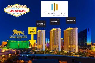 32nd Flr Penthouse @MGM Signature 1Bed, No Fee - Las Vegas - 9