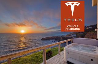 Exquisite Oceanview! by OceanviewHotTubs Oceanfront! Shelter Cove, CA Tesla EV station - Shelter Cove - 0