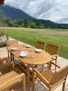 Entspannen im Holzchalet mit Panoramablick, Ruhe und Infrarotsauna - 0