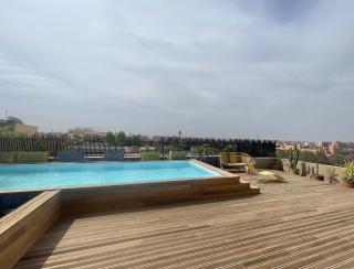 Luxueux 2 pièces Résidence Familiale avec piscine centre ville - Marrakech - 6