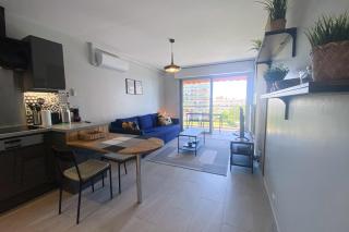 DELMAS 2 - Vue Mer T2 Élégant Calme et Climatisé - Antibes - 8