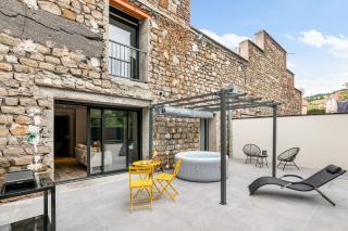CHILL HAVEN - Jacuzzi & Cinéma - Queen Size - Parking - Terrasse - Saint-Étienne - 8