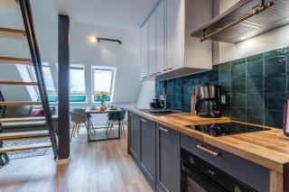 Apartament The View dwupoziomowy Green Resort z Basenem, Sauną, Jacuzzi - 5D Apartments - Szklarska Poręba - 9
