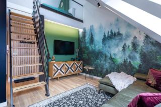 Apartament The View dwupoziomowy Green Resort z Basenem, Sauną, Jacuzzi - 5D Apartments - Szklarska Poręba - 5