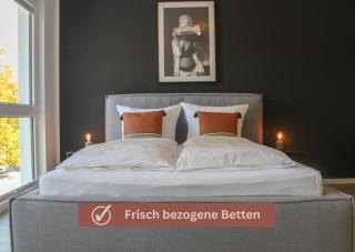 New York Apartment - für Freunde & Familien, stadtnah, Parkplatz, E-Ladestation, Gitterbox für Fahrräder, Fitnessstudio, digitale Gästemappe mit Restaurant- und Unternehmenstipps - Coblença - 8
