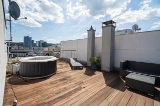 Penthouse Panoramablick Whirlpool Parken - Koblenz - 1