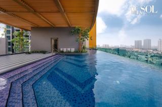 Luxury Delasol Studio- Free Infinity Pool- Near District 1- T-HOUSING - Ho Chi Minh - 0