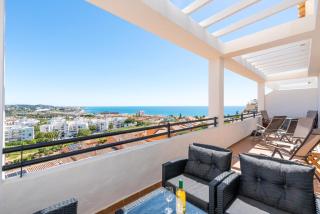 Penthouse La Cala with dual terraces and spectacular ocean views - La Cala de Mijas - 0