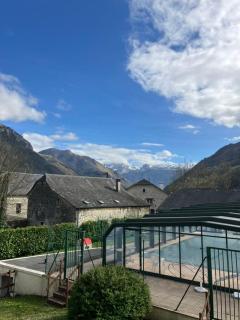 Bielle, pyrénées atlantiques 64260, appartement neuf 38m2 4 pers avec piscine - 3