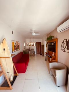Pé na areia! Apart hotel com vista para o mar e lazer completo! Front beach apartment with ocean view and amenities! - Rio de Janeiro - 3