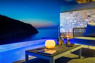 Exquisite Kefalonia Villa Villa Arystar 1 Bedroom Seafornt Spectacular Sea Views Private Outdoor Infinity Pool Assos - Asos - 6