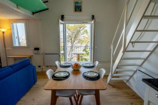 Duplex Premium - Balcon Vue Port - 100m de la Plage - 4 Pers - TV 4K - 2