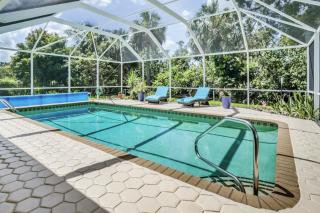 NEW! Waterfront Heated Pool Fishing Pier - North Fort Myers - 0