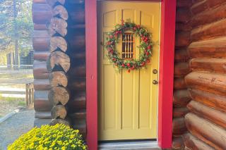 Kicking it Real Log Cabin - 5