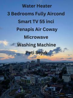 Apartment Ladang Tok Pelam Sunset View,Berdekatan Pantai Batu Burok,KTCC,Hospital,Drawbridge by Homestay Seri Terengganu - 7