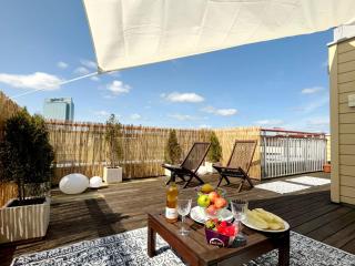 City center flat w roof top terrace & free parking - Oslo - 9