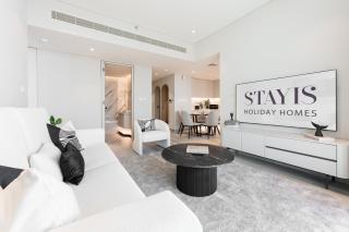 Stayis -Luxurious 2BR Apartment with breathtaking ocean and Marina View - Dubai - 8