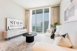 Stayis -Luxurious 2BR Apartment with breathtaking ocean and Marina View - Dubai - 3