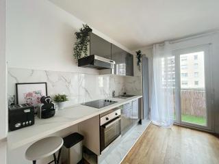Le Ptit Lyonnais, prox Tram T3, terrasse, moderne - Villeurbanne - 5