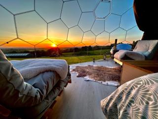 Deerstone Glamping-Boulsworth Hill Dome Hot tub - Earby - 3