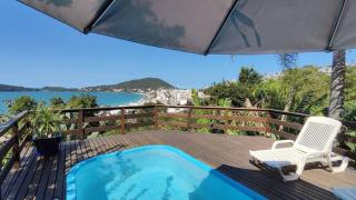 A90 - Casa com piscina e linda vista - centro de Bombinhas - 4