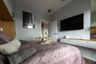 Apartament w stylu Feng Shui na 10 piętrze z widokiem, bezpłatny parking, nowy budynek, dostęp na kod - 5